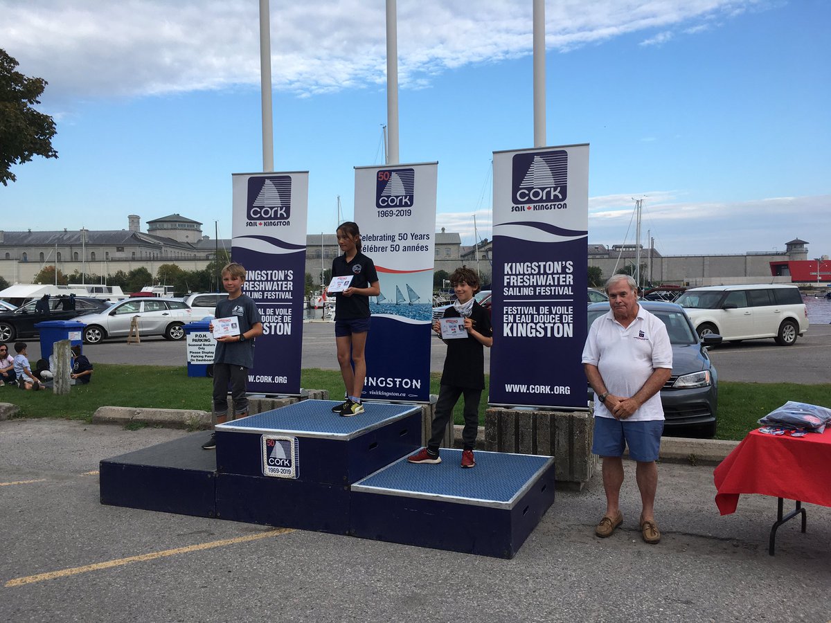 CORKKingston's tweet photo. Congratulations the top Optimist White fleet at the CORK Fall Regatta
🥇Eva Doucette BYC
🥈Brodie Sorensen
🥉Andres Noriega ABYC
https://t.co/5kNPjwfDUT
#CORK50 #CORKKIngston https://t.co/rp5Z0ODup8