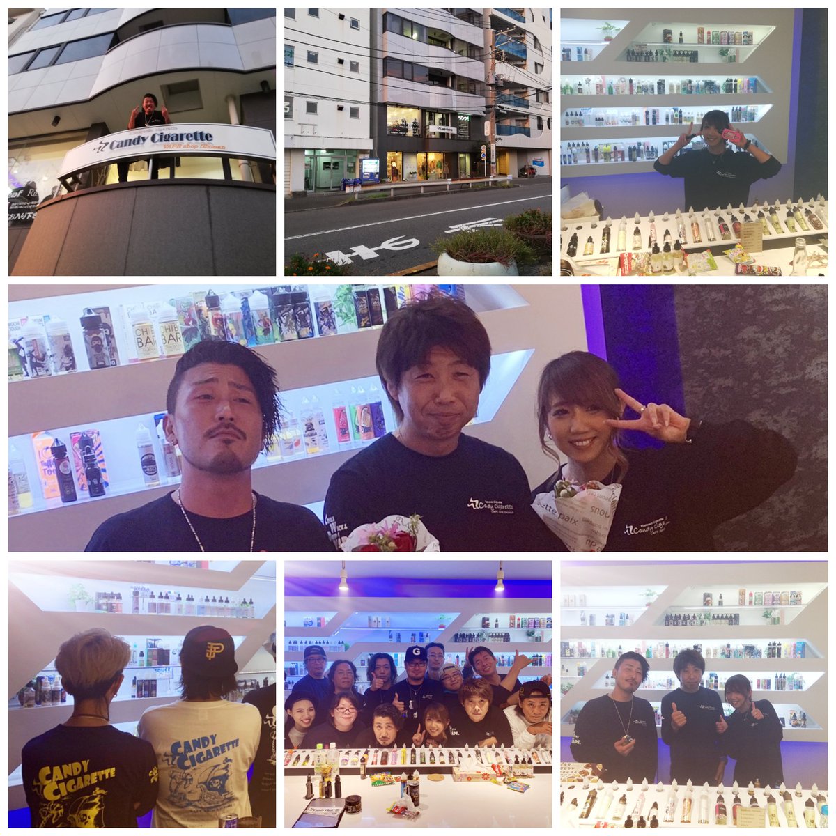 hiroki77g's tweet photo. 湘南藤沢CandyCigaretteは本日をもって幕を下ろしました😢😪😭
社長・Taka君・らんちゃん
お疲れ様でした👋😃💦
そしてありがとうございました🙏
Candyでの一期一会に感謝👍
始まりの終わり🤔終わりの始まりに期待しつつ前に進みましょう😉 https://t.co/zhh9R8XGDG