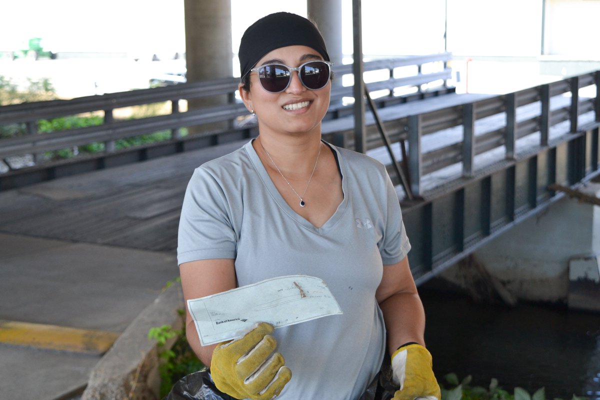 BlueWaterBmore's tweet photo. Our volunteers found some interesting trash at #CheersToCleanWater this Saturday; we even found an unsigned check for $75 at our @waverlybrewing / @unionbrewing cleanup site! #TrashFreeMD #TrashFreeBaltimore #Waterkeeper #OurOcean #InternationalCoastalCleanup #CleanBrewsAreBest https://t.co/SNlGvK6Edp