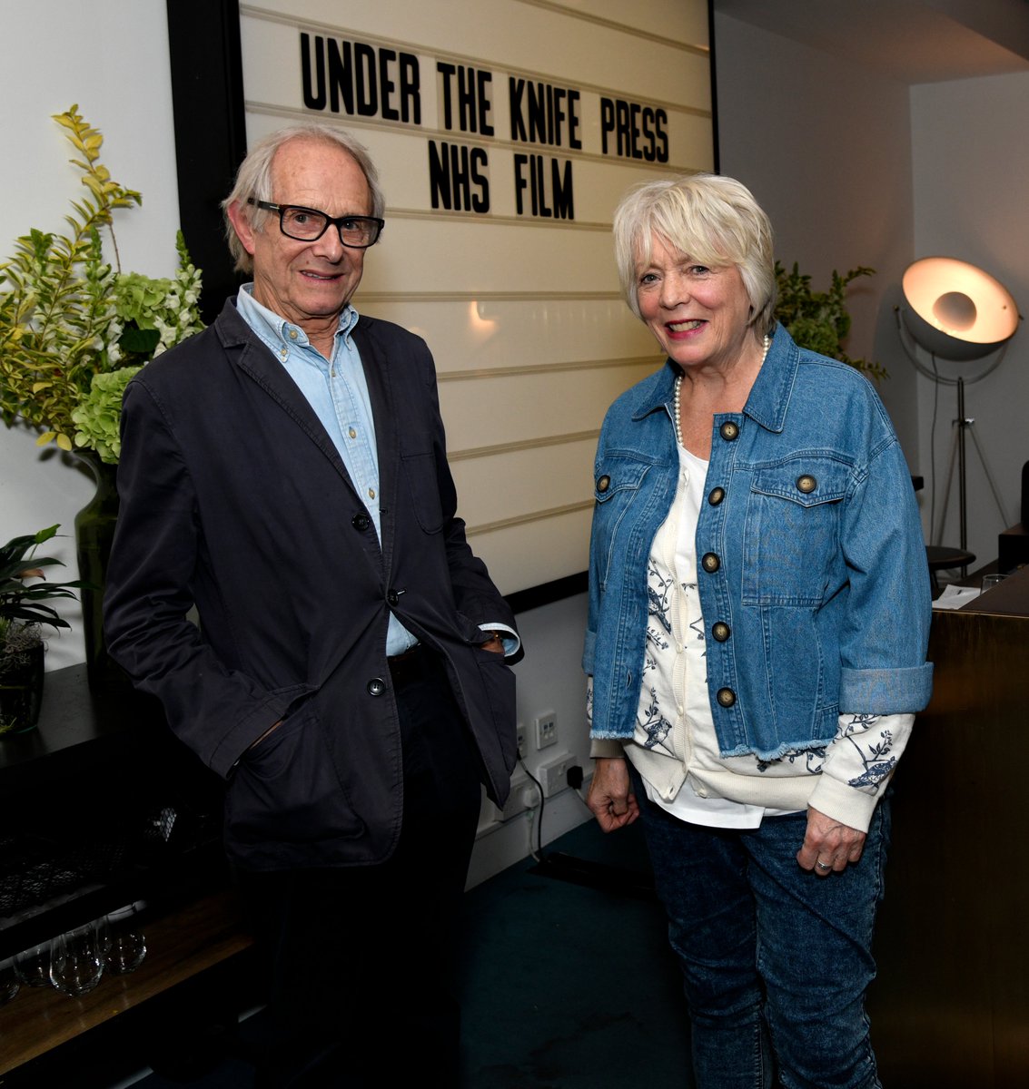 UTKNHS's tweet photo. Ken Loach and Alison Steadman at our premiere!
Join us at one of our FREE screenings between 14-19 Oct
https://t.co/C6vSad26mb
Bristol SOLD OUT! 
tickets selling fast around the country
#itsworthsaving https://t.co/EoNbahOEYr