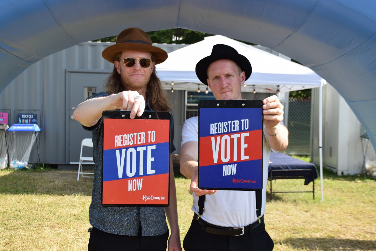 Today is #NationalVoterRegistrationDay ! Register to vote now at HeadCount.org ! #TheFutureIsVoting @HeadCountOrg