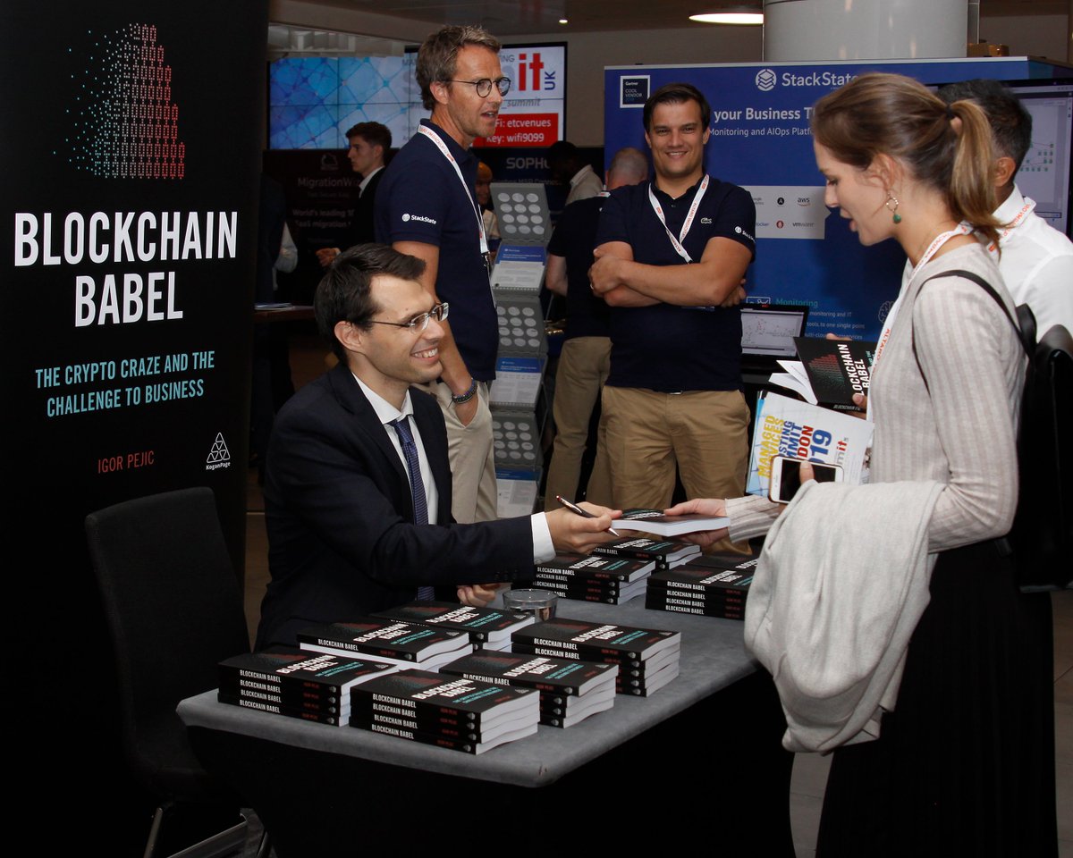 IgorPejic9's tweet photo. Great to see so much excitement around #BlockchainBabel and my keynote at the #mshsummit in London by @iteuropa. It is time for #MSP and #hosting copmpanies to take a serious look at #blockchain and #DLT. https://t.co/WjnbZmO2BO