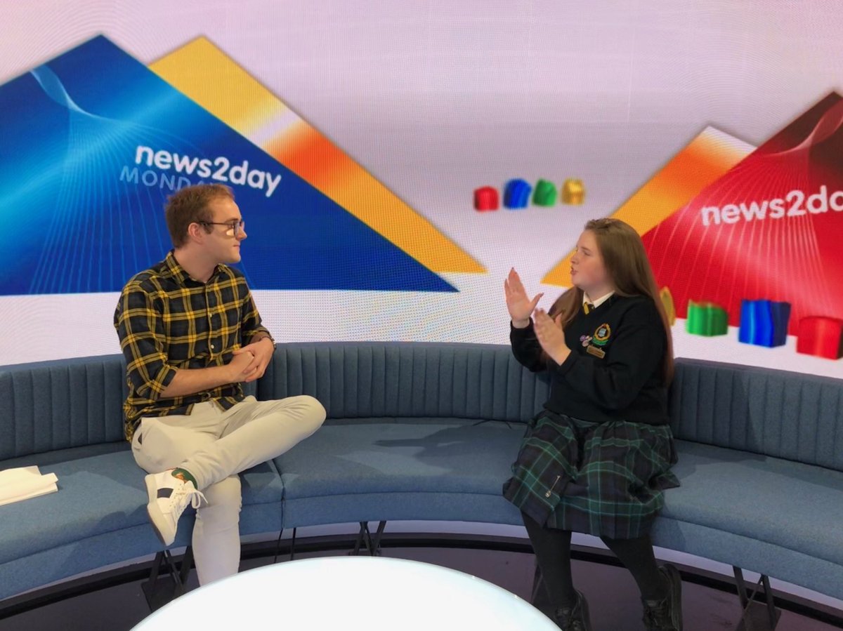 ⁦On today’s show it’s #InternationalSignLanguageDay and we’re joined by  ⁦<a href="/Sign2Shine_/">Sign2Shine</a>⁩ Heather Murphy ⁦<a href="/Colaistebride/">Coláiste Bríde D22</a>⁩ to co-present with ISL. <a href="/IrishDeafSoc/">Irish Deaf Society</a>⁩ ⁦<a href="/Lamhsign/">Lámh</a> Also ⁦<a href="/BrianOD_News/">Brian O'Donovan</a>⁩ has a special report from New York #youthclimatesummit 4.20 RTÉ2