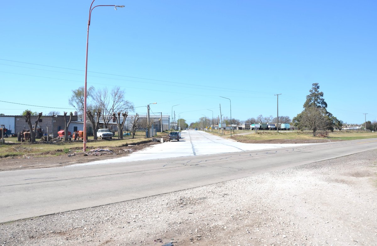 #ATENCIÓN 📣 Se habilitó el cruce de Avenida 59 y ruta 94 luego de los trabajos de pavimentación.