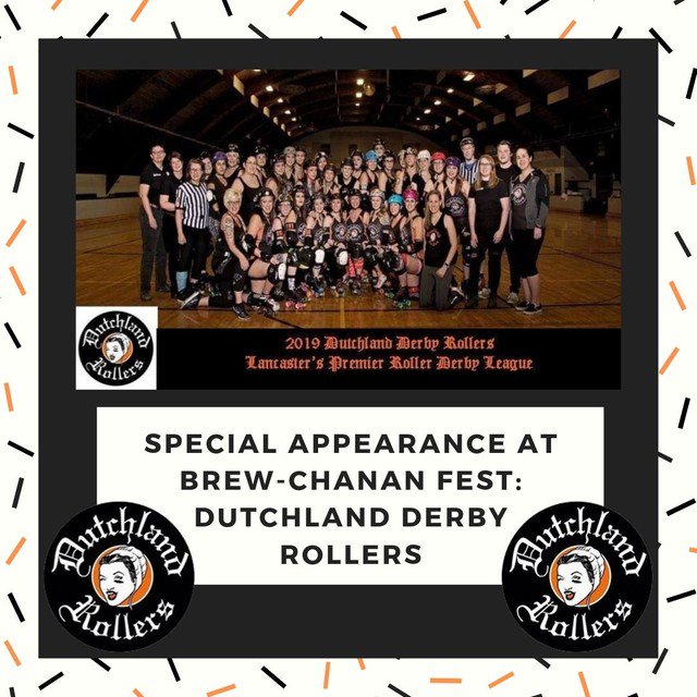brewchananfest's tweet image. This year at Brew-chanan Fest, there will be an appearance by the Dutchland Derby Rollers from 1-2:30 PM!⁠ The @Dutchland Derby Rollers is the women's flat-track roller derby league from Lancaster! ⁠ 
#brewchananfest #buchananpark #lancasterpa #beer #wine #rollerderby #bcf
