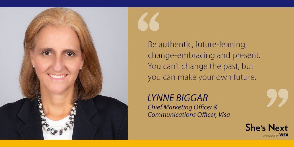 VisaNews's tweet photo. Today's #MondayMotivation comes from our very own @LynneBiggar. Learn more about how She's Next, Empowered by Visa is working to provide female entrepreneurs with the tools they need to achieve their goals: https://t.co/FJ51e1O2qH #ShesNextbyVisa https://t.co/BjfJhsmVHt