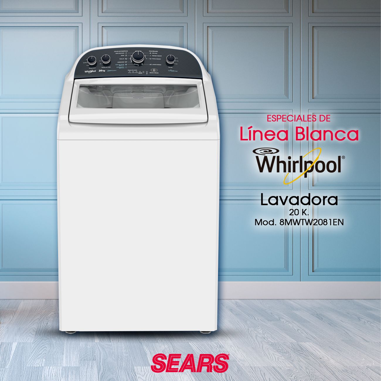Sears México on Twitter: "La lavadora que necesitas la en Sears. ¡Adquiere favorita a un súper precio! #SearsMeEntiende Adquiere tu favorita aquí 👉 https://t.co/iWbNA0SFrS / Twitter