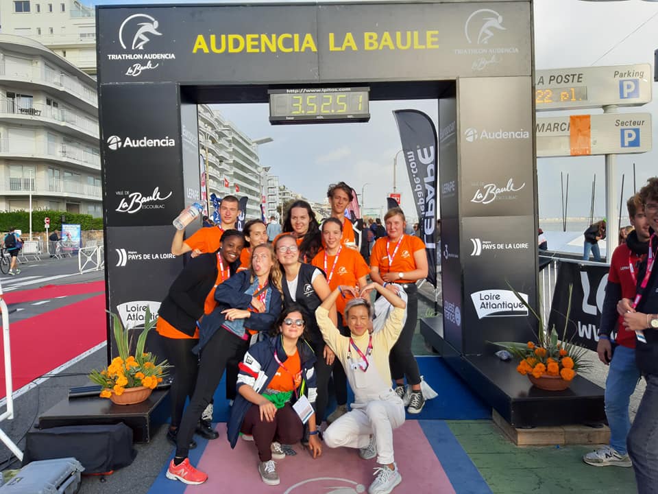 Ce week-end du 21-22 septembre s’est déroulé le @triatalb organisé par <a href="/audencia/">Audencia</a> !! 30 lycéens de la promotion 2019 de BRIO y ont participé en tant que challengers ou bénévoles ! Un grand bravo à eux pour leur courage et leur engagement !
