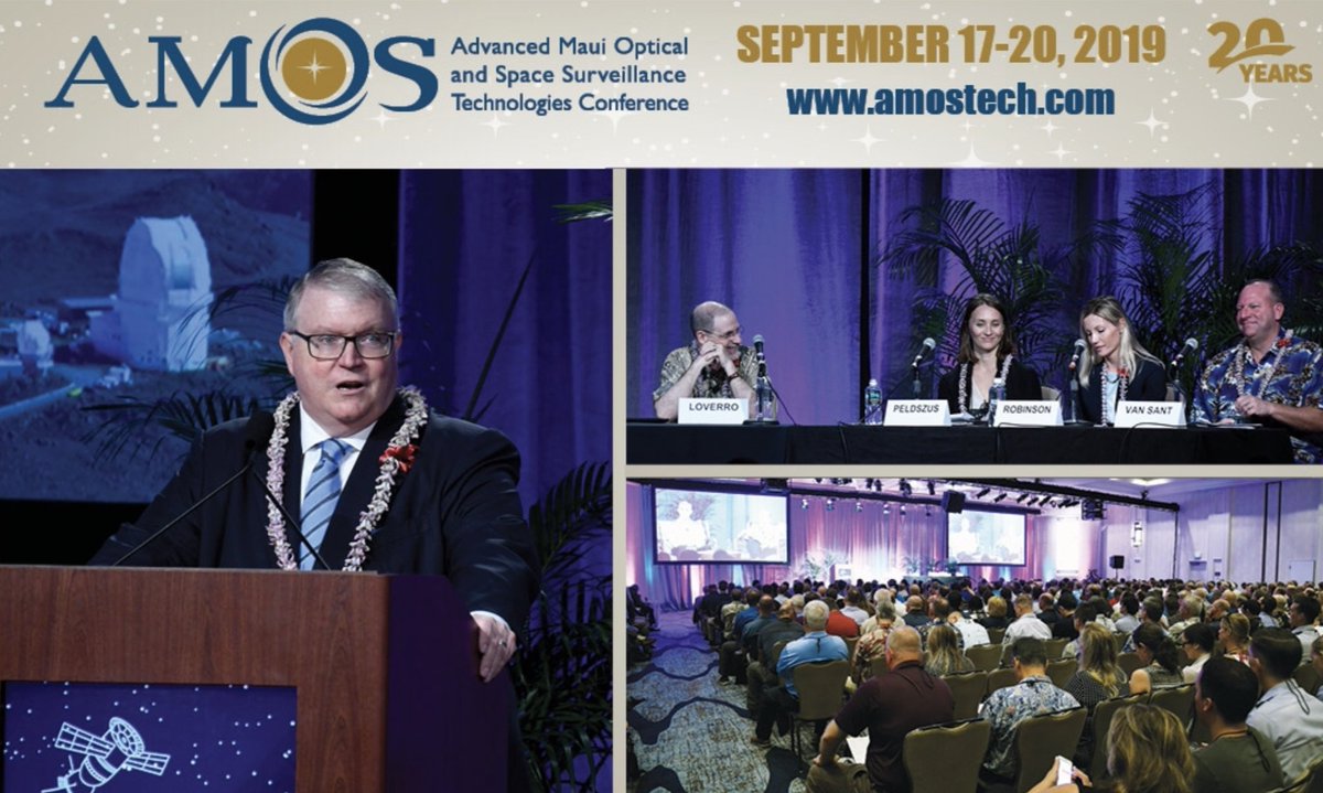SpaceNews_Inc's tweet photo. AMOS Wrap-up |  Clusters, not constellations, biggest orbital debris risk • Data sharing critical to future space situational awareness  @amoscon - https://t.co/BpF2C9INSH https://t.co/hkcNRg2ezw