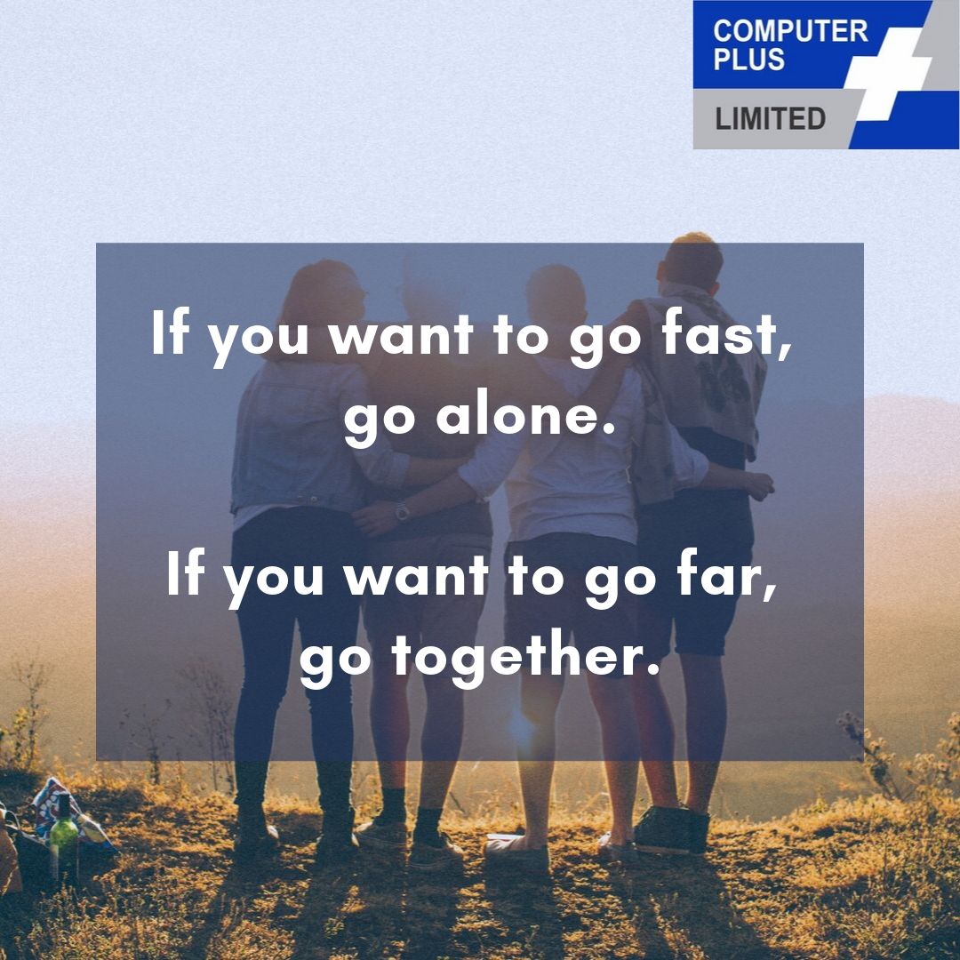 ComputerPlus_'s tweet photo. Teamwork makes everything possible. Do not isolate yourself.
#TeamWork #NoToIsolation #PartnerUp #GrindTogether #Crew #NoManIsAnIsland #HuntInPacks #ComputerPlusMotivation #MondayMotivation #Inspiriation #Motivation #ebuka #frodd #bbnaijaeviction #bbnaija #tacha #lambo #mercy https://t.co/7e6BTPBjaF