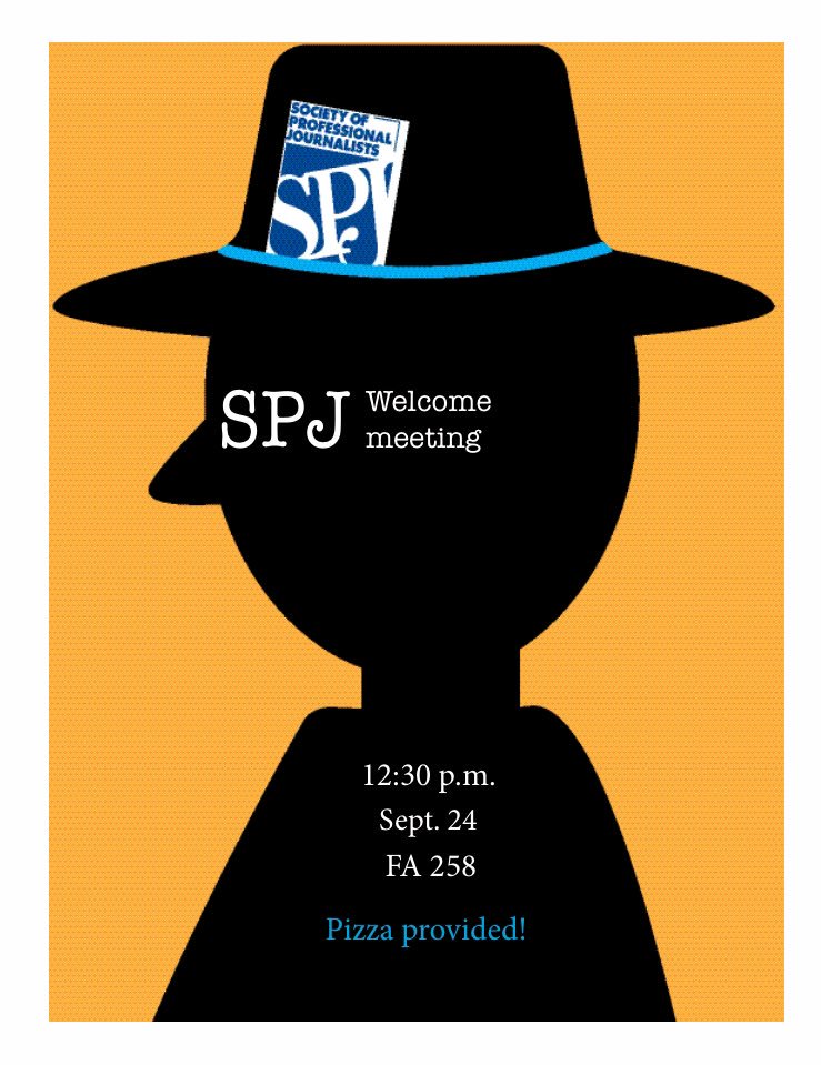 Our first meeting of the semester is tomorrow in FA 258! 😆