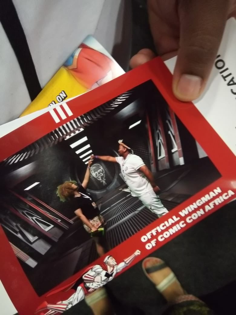 Maverick_Gqoba's tweet photo. #kfc #captaincolonel #comicconafrica https://t.co/MWUi1N7X2O