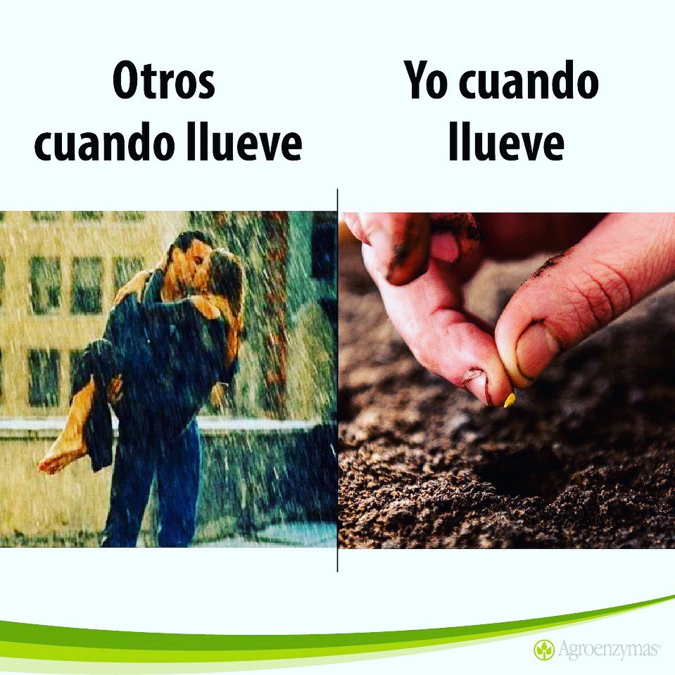 AgroenzymasCorp's tweet photo. Cada momento cuenta.
#Agroenzymas #Agrohumor #TuHistoriaDeÉxito https://t.co/i0b6pbEDRR