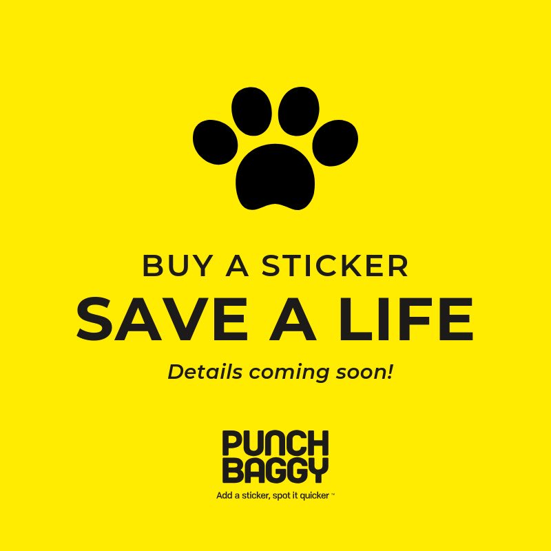 PunchBaggy's tweet photo. If you LOVE animals as much as we do then you’ll want to hear how you can help out thousands of animals in need of care simply by purchasing one of our stickers packs. Details announced this week! Spot your luggage fast &amp; help out animals in need! #CalgaryHumaneSociety #BCSPCA https://t.co/iaqnBwzsNo