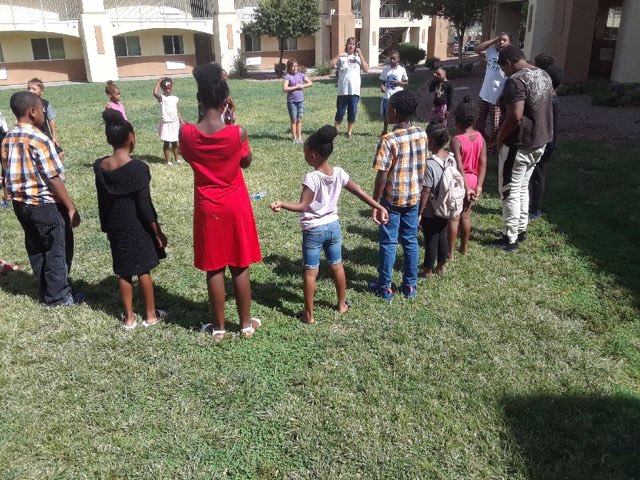 MFHLV's tweet photo. God's servants bring JESUS to 33 children at Siena Suites, Boulder Highway!  Jesus said, "Let the little children come to me!!" https://t.co/Ya60r7Yrer
