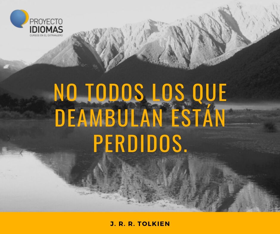 Proy_Idiomas's tweet photo. "Not all who wander are lost." - J. R. R. Tolkien

#proyectoidiomas #studyabroad #quotes #Tolkien https://t.co/3ga7zvhMcD