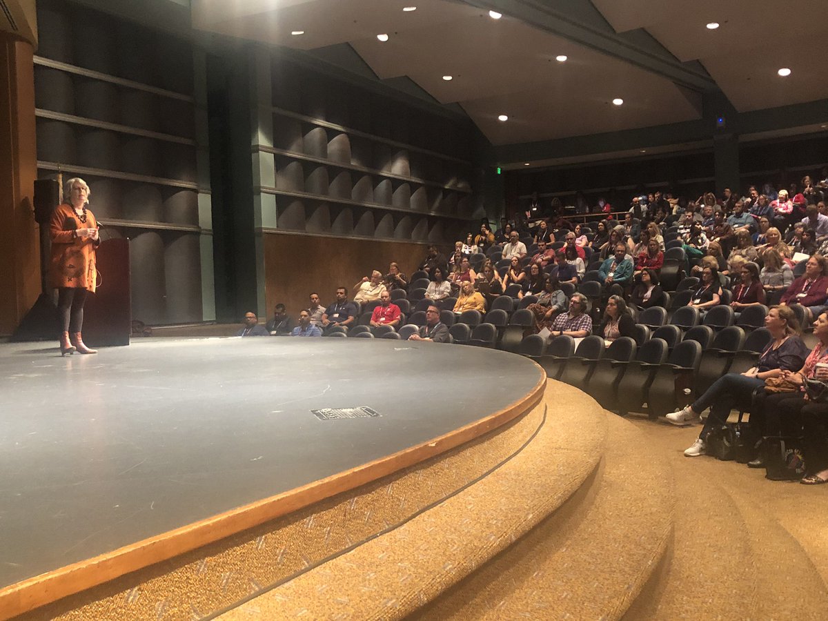 Great start to the AeriesCon Fall 2019 with our keynote Andrea Bennett! #aeriescon #cetpa #toocool