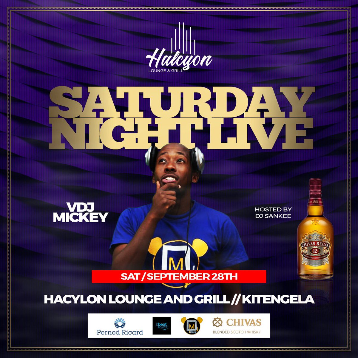 vdjmickey's tweet photo. KITENGELA: This Saturday 28th live @halcyonlounge Its #SaturdayNightlive with #vdjmickeylive Making Your Dream Event a Reality.
#bugikaent https://t.co/lFaAqabuJO