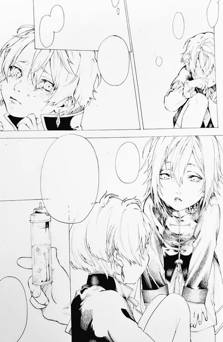 これも今進行中のやつ終わったら手つける٩( 'ω' )و(描き直す) 