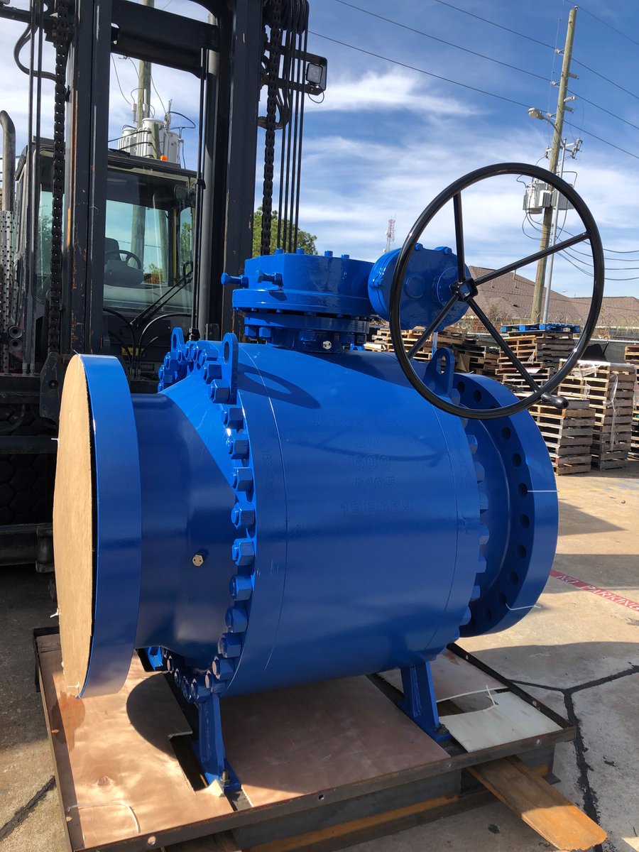 GVCIntlValve's tweet photo. 30" ANSI 600 #TrunnionMountedBallValves Please contact us with any questions. #API6DValves #BallValvesHouston https://t.co/lmf4DHQZ6S