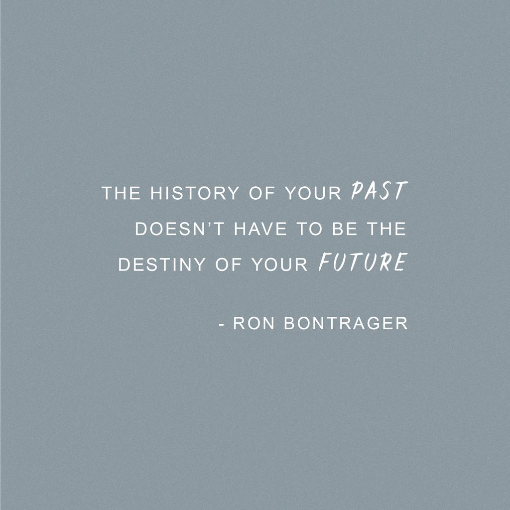 "The history of your past doesn't have to be the destiny of your future"
What a inspiring message from Pastor Ron yesterday. Listen to the whole message by watching yesterday's Livestream!