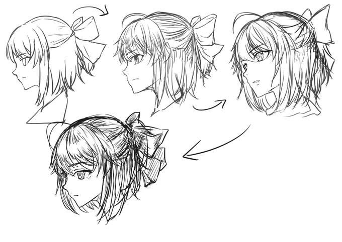 本日の顔描く課題(テーマ「横顔で沖田さん」)
二日ぶりです、二日間サボりました
デジタル(ペンタブ)だとやっぱりアナログより時間かかる

だから、デジタルだと4回ということで……。 