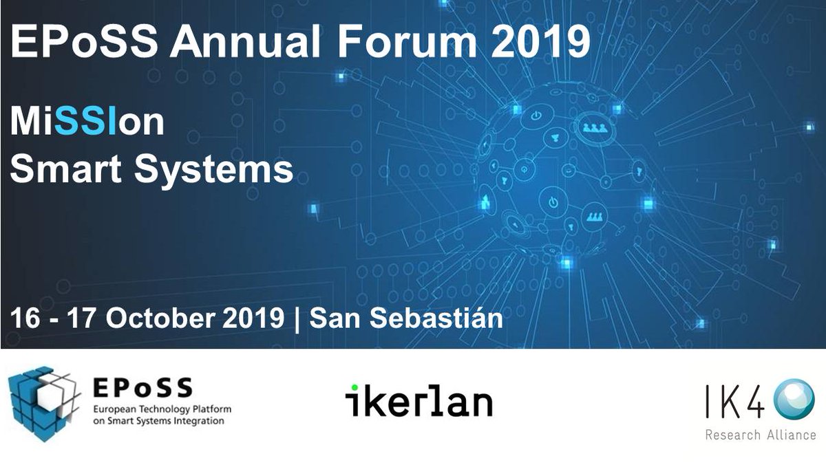 IKERLANofficial's tweet photo. 📌 Los días 16 y 17 de octubre acércate a conocer las últimas tendencias en producción #automatizada y sostenible de sistemas integrados inteligentes, en el Foro Anual de #EPoSS
✍️ Regístrate antes del 9 de octubre https://t.co/IWFb5hYKTV
¡Te esperamos!
#smartsystemsintegration https://t.co/OfqMrMRLbM