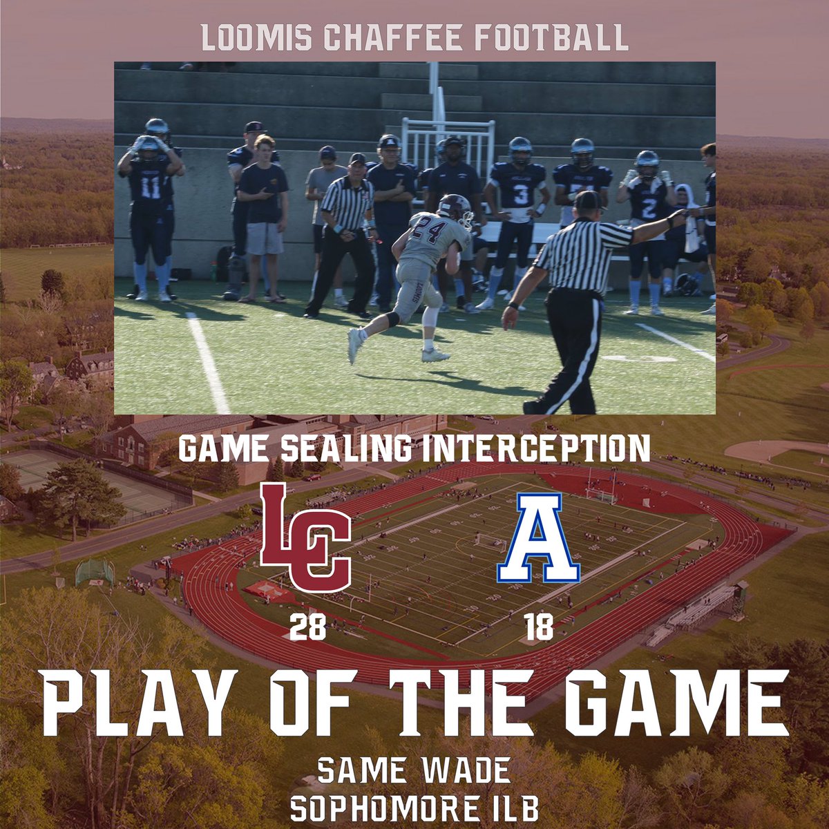 Loomis Chaffee Football tweet media