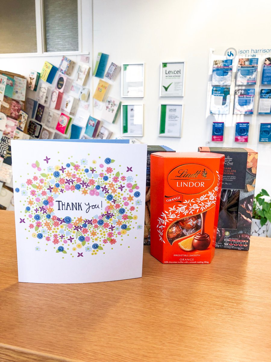 IsonMorley's tweet photo. Oh how our clients spoil us! It is very nice to be appreciated. However, it's time for us to spoil you... watch this space! #conveyancing #isonharrison #morley #treats https://t.co/A6SYB658jT