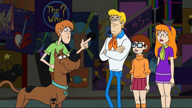 WorldSelectGame's tweet photo. Why does this version of Scooby-Doo look like a Family Guy cutaway https://t.co/5RBgXfkNse