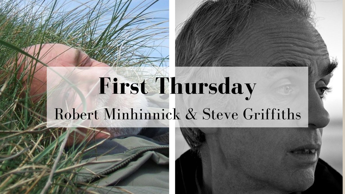 SerenBooks's tweet photo. October is nearly upon us and so too is the First Thursday of the month, this time featuring Robert Minhinnick and Steve Griffiths. We'd love to see you there if you're in the area. https://t.co/YM8S1dyaTb 
#FirstThursday @ffornwg @grifusion @LateLovePoems https://t.co/3R1UBU0BcM