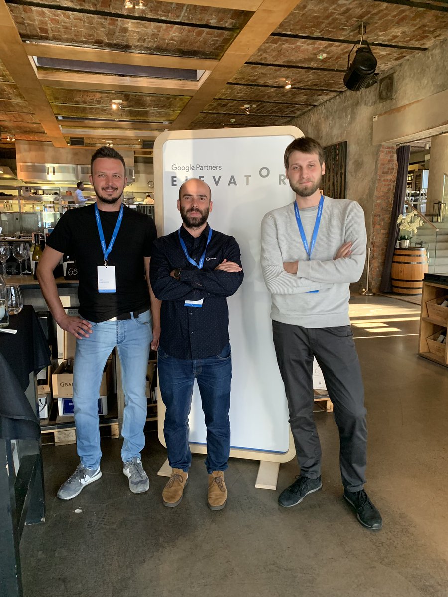 PavolAdamcak's tweet image. Google ELEVATOR. Very heavy leadership workshop day ahead of us. With Basta boys and few more leading agencies in CEE