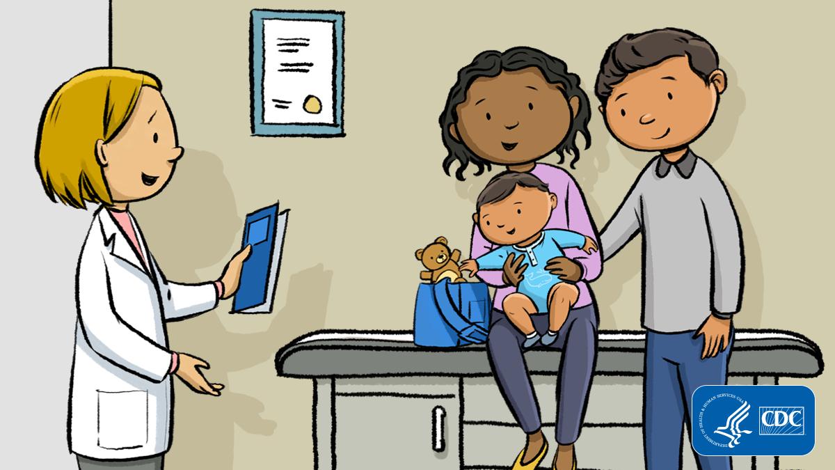 CDCgov's tweet photo. As a parent, you hear about vaccines, but do you know how they really help keep your baby safe from diseases? 

Watch our #HowVaccinesWork video series to find out! https://t.co/6sVybaRXdz https://t.co/FG5xe3jaP5