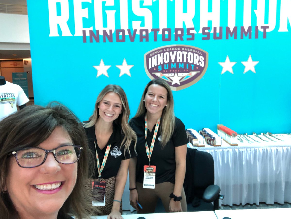 Excited to meet <a href="/MiLB/">Minor League Baseball</a> BFF Paige!! Thanks for an easy check in!! #MiLBIS #MiLBSpEvents #wsdash