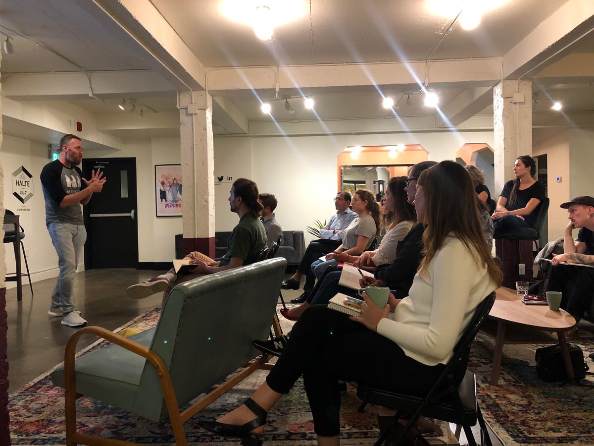 « Pourquoi être sur les réseaux sociaux? Quels réseaux choisir? Comment créer du contenu? A quelle fréquence!? Quelles stratégies adopter? »

Cliquez sur notre article pour en savoir plus sur la conférence animée par Marco Bérubé au Lounge de Longueuil

halte24-7.com/nouvelles/conf…