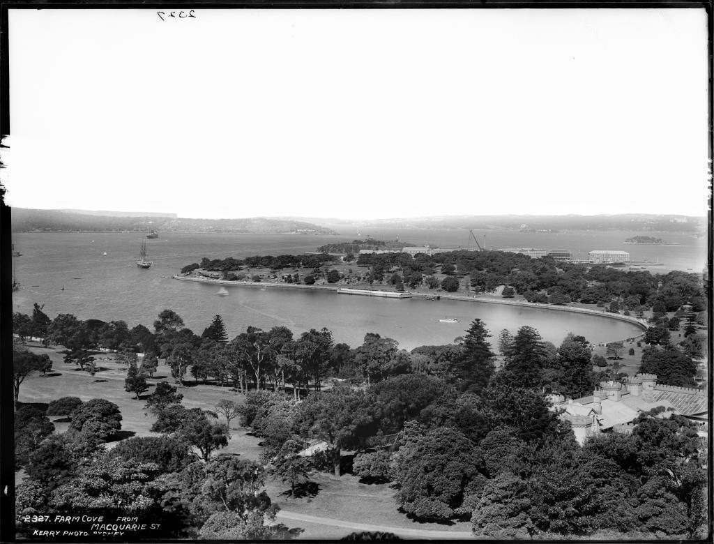 Farm Cove from Macquarie Street #newoldstock
