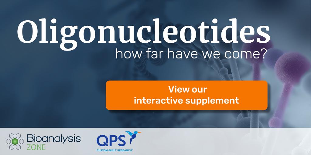 QPSHoldingsLLC's tweet photo. Hear from Zamas Lam, VP of Preclinical Development at #QPSLLC, in the new interactive supplement on the latest #developments in #oligonucleotides, by @BioanalysisZone. https://t.co/HEgxka3b3Q. For more on QPS, visit https://t.co/z1aTY3tvMK, or email info@qps.com #genetherapy https://t.co/arrdTFfFR9