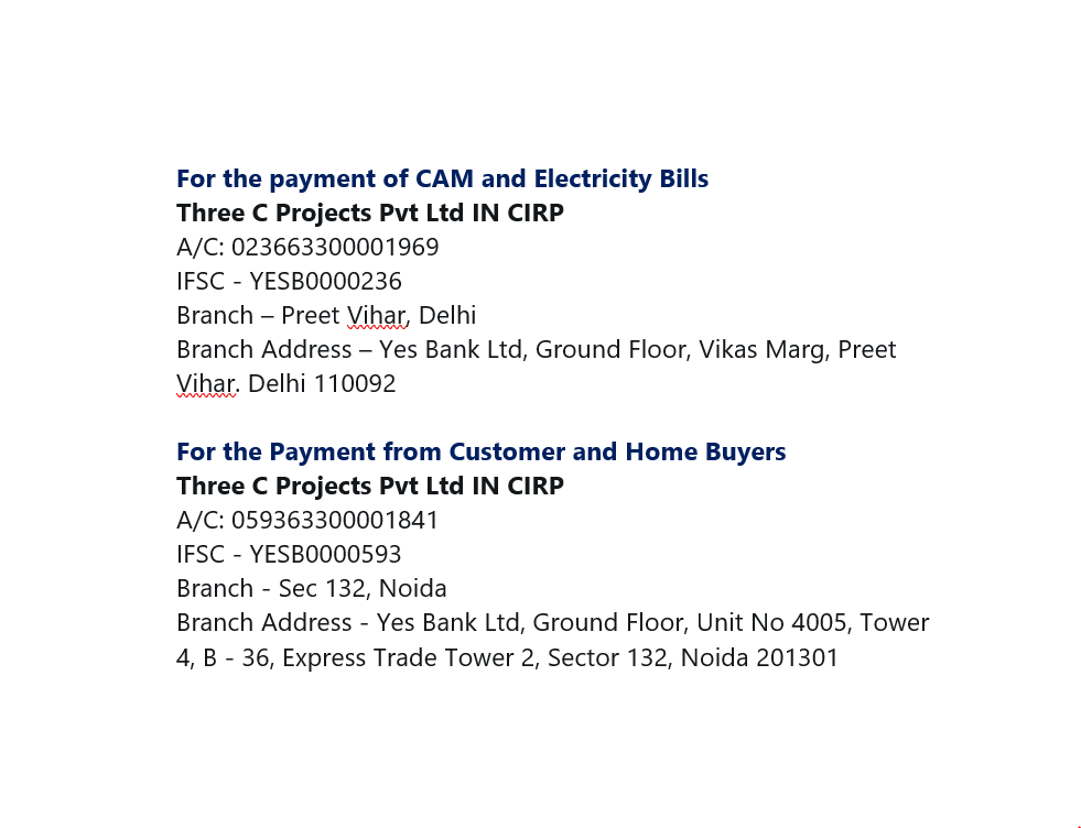 lotus_zing's tweet photo. Two new bank accounts are opened by Manish Gupta Ji (IRP) for different purposes. Both the account numbers are mentioned here. Going forward there will be no any Escrow Account and both bank accounts will be operated by @ManishGupta_FCA https://t.co/9fdQImYQaA