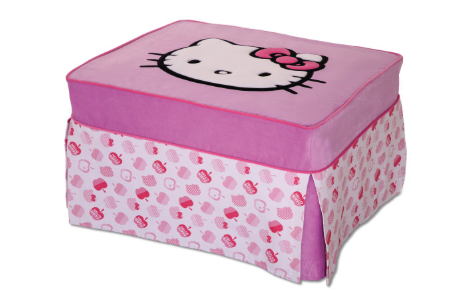 CastroOttoman's tweet photo. Your grandkids will just love our ottoman with the Hello Kitty Slipcover! Perfect for sleepovers! Buy now: https://t.co/jswObds31l https://t.co/LaDIoBTGBB