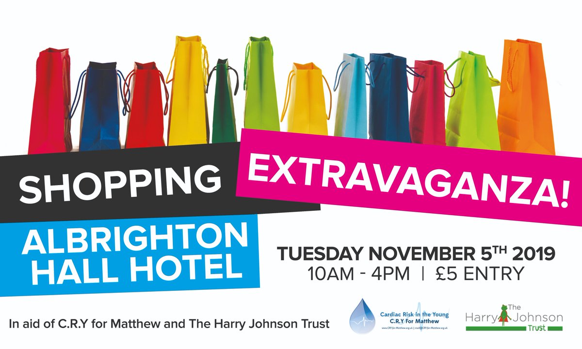 dewysue's tweet photo. 6 weeks tomorrow!! A date &amp; event not to be missed. @jimallthetime @EvanjiSugaring @BuddingDelights @FurrowsGroup @MomentumWines @SpaNaturel1 @ShropshireStar @BBCShropshire @CRY_UK @THJTrust @TootSweetsShrew @MyShrews @HatchersLLP @RuralSpace @abbeyforegatePO @NWSShropshire https://t.co/PHA5wdRcMc