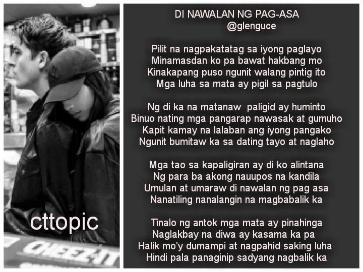 DI NAWALAN NG PAG ASA
By: <a href="/glenguce/">Glen❤SG Uniteam💚</a> 
Thank you for joining 😊
#ADNNoToNegativity

@GROUFIES_ADN <a href="/ADN_Artist/">ADN Artist™</a> <a href="/ADNFOREVER167/">OFCADNForeverᴬᴰᴺ‏</a> <a href="/MarquezMylin/">NorCal_USA❤️</a>  <a href="/boongaling_e/">Lorena E.Boongaling</a>   <a href="/sfkitty56/">SusanFA 🇺🇸</a> <a href="/mark31926/">📝paranoid ᴬᴰᴺ 🎭🇶🇦</a> <a href="/bethzaydaaa/">🍀🌷Bethzayda🌷🍀</a> <a href="/ls_maiden0712/">Subli2me Maiden</a>  <a href="/grabesila/">🌺💃DiwatangGala ᴬᴰᴺ 💃🌺</a>
<a href="/CryingUnic0rn/">Yannie 🫰🏼</a> <a href="/DiosaRMendoza/">Diosa ∞⁷ RM 💜💜💜💜💜💜💜</a> <a href="/Sakitan_Squad/">Sakitan Squadᴬᴰᴺ</a>