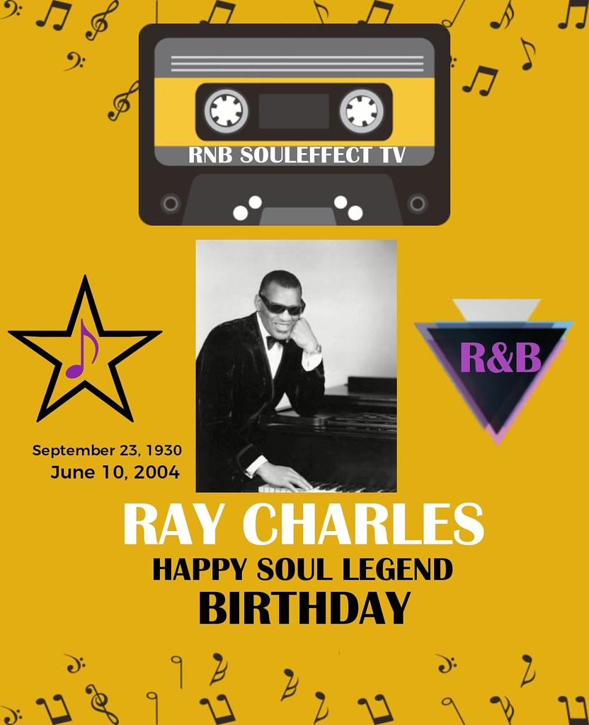 Happy Soul Legend Birthday Ray Charles      