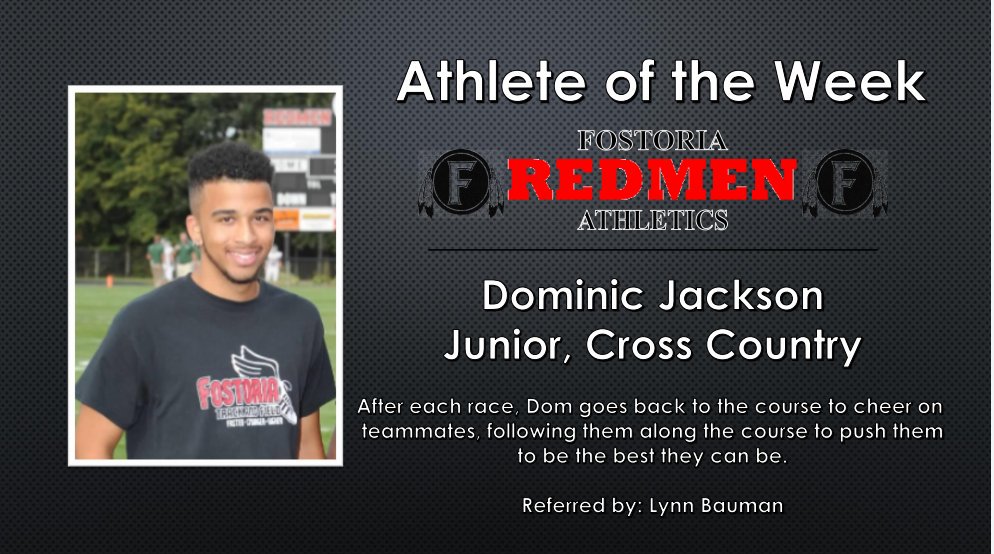 RedmenRundown's tweet photo. Congratulations to Dominic Jackson for being selected as the Athlete of the Week!
#WeAreRedmen #positivity #sportsmanshipmatters https://t.co/F4dYqlVuDo