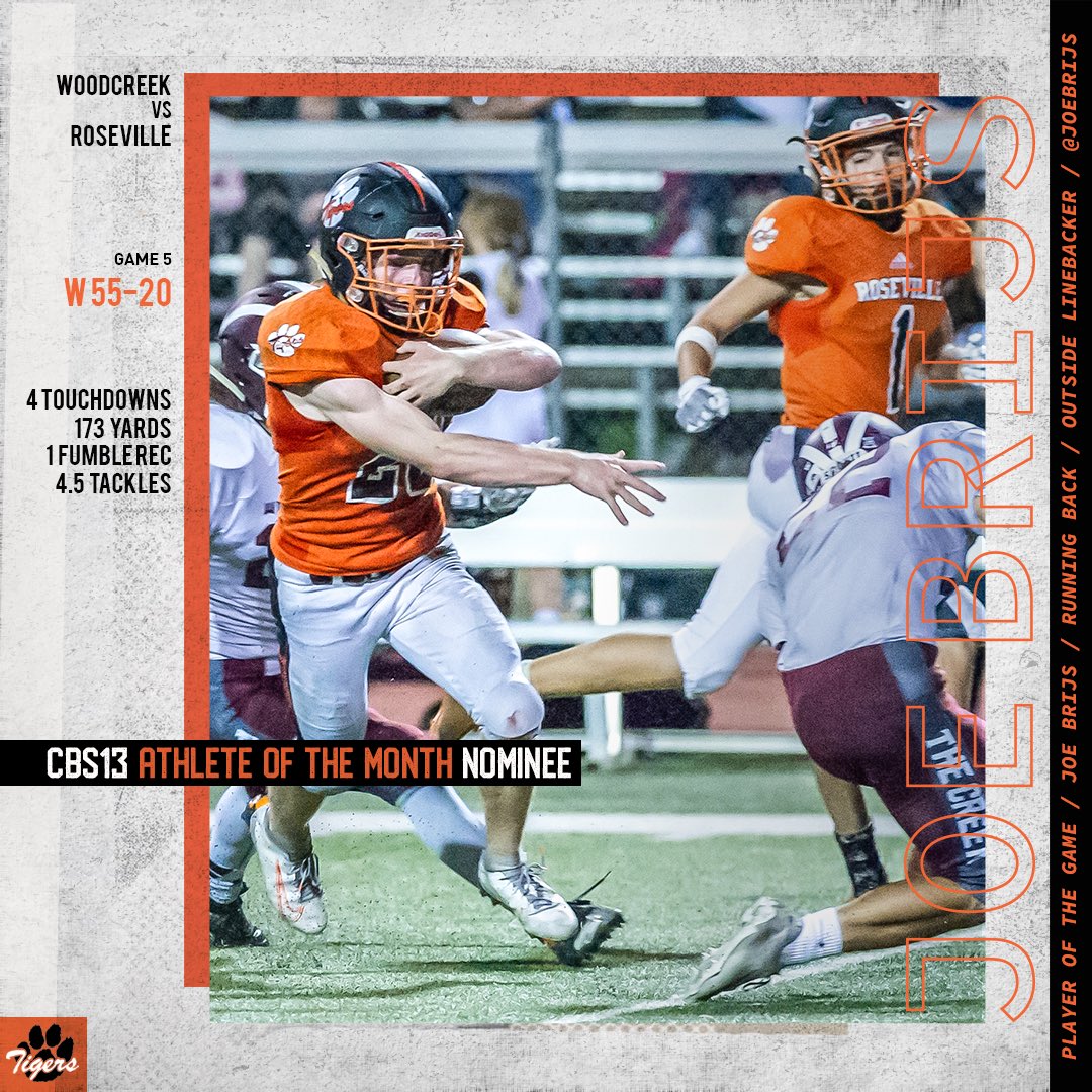Big game for Joe and the Tigers against their crosstown rival. #gojoe #GoTigers #junctionbowl #RHSTigersFB #TigerProud