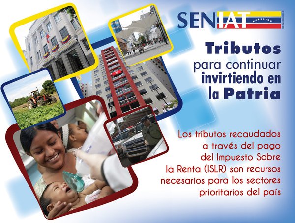 Tus tributos se convierten en obras para todo el pueblo de Venezuela.
