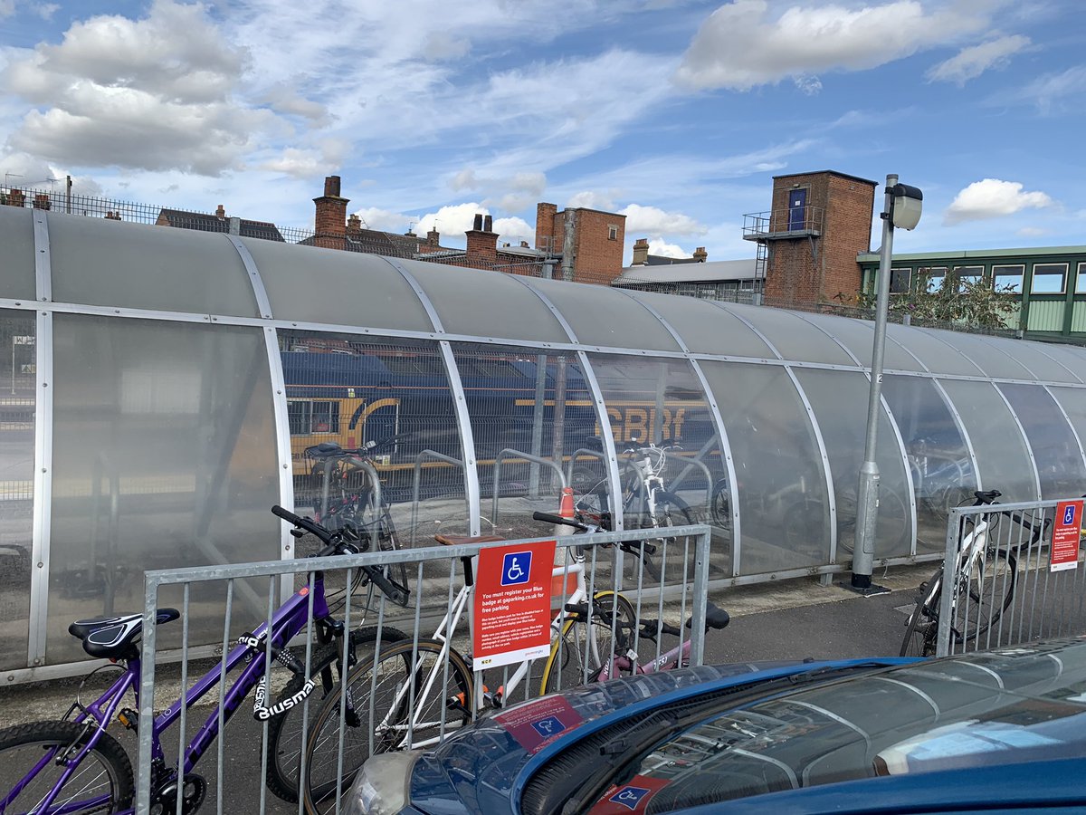 Want to promote cycling/greener transport but the secured bike shed is rarely used but they’re not issuing any more fobs. <a href="/greateranglia/">Greater Anglia</a> what is going on?!  😡