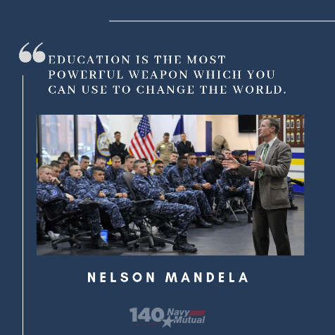 NavyMutual's tweet photo. Here at Navy Mutual, education is an important part of who we are and what we do. Find out how we have evolved our education efforts for those who serve:
#YourFutureOurPromise
#NavyMutual
#FinancialReadiness
https://t.co/9eMgoepQJ7 https://t.co/ZJJOiOmrg8
