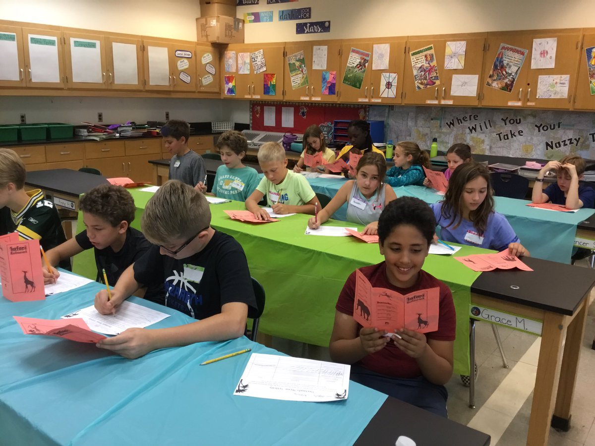 mrs_fis's tweet photo. We took an in-class field trip to the Safari Restaurant today! Adding and subtracting decimals can be fun and delicious! #aNAISing https://t.co/fNSgHLNZ9k