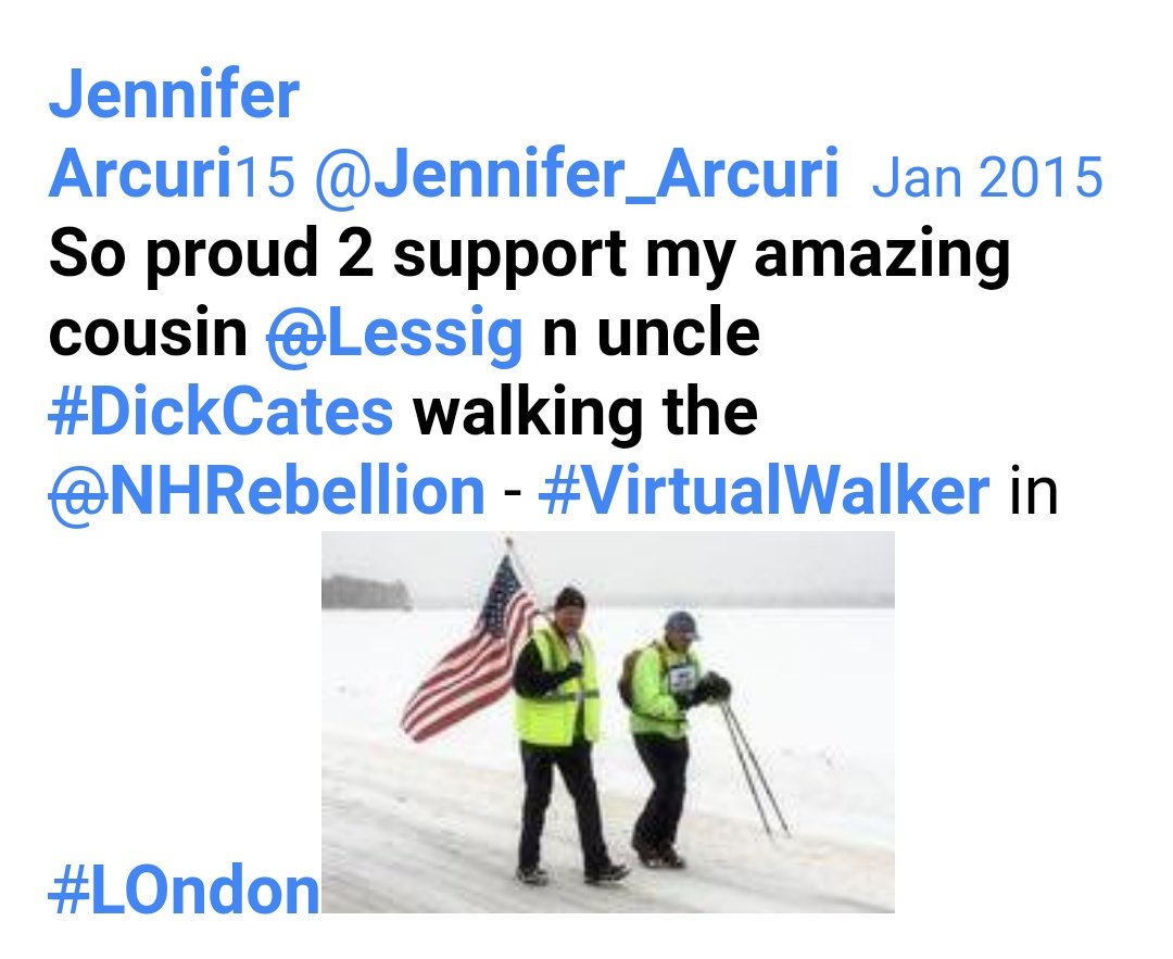 But who is is the Lawrence Lessig who championed the cause of John Hardwicke? Well, he is none other than the cousin of Jennifer Arcuri: