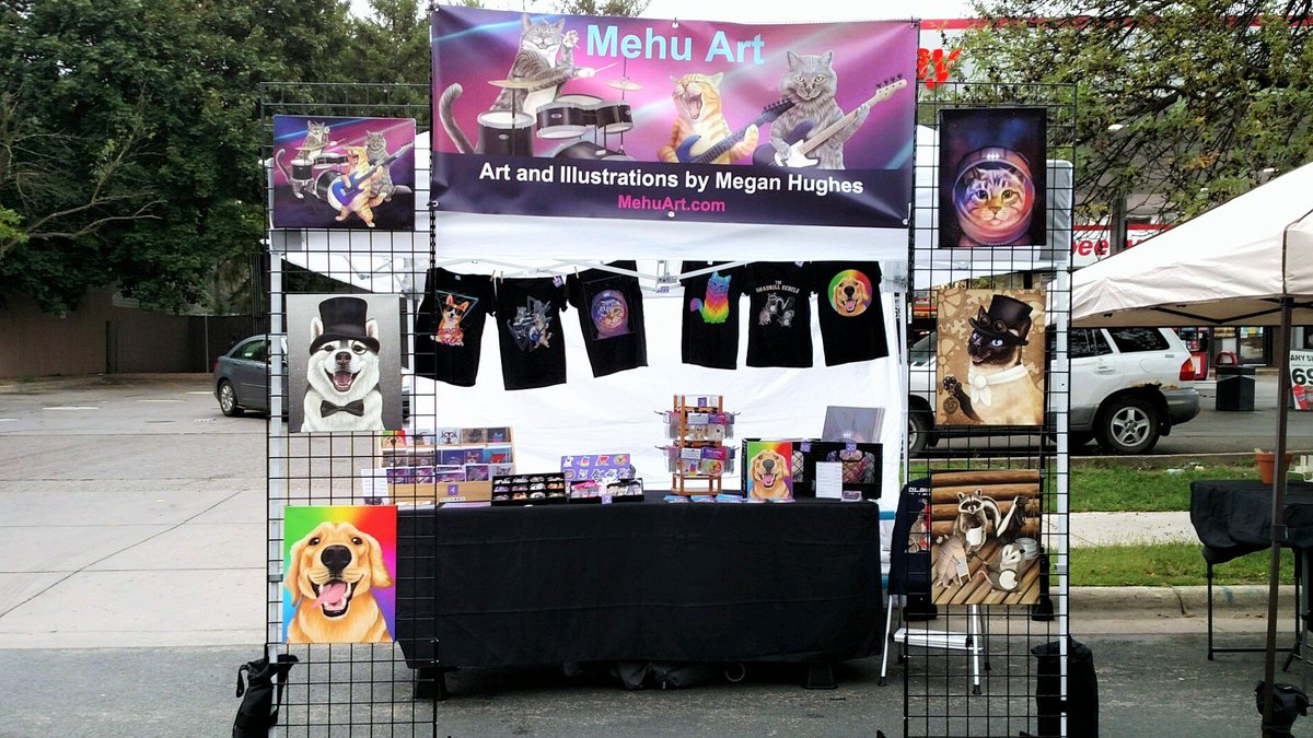 ColorMeCritters's tweet image. Had fun at Open Streets Nicollet today. Probably my last outdoor event of the year. Next weekend I will be at the Anoka Fairgrounds. Come see me!